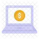 Online Money Digital Money Digital Banking Icon