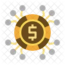 Digital Money Digital Currency Dollar Icon