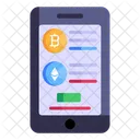 Online Money Crypto App Bitcoin App Icon