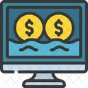 Digital Money Online Money Cashless Money Icon