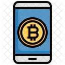 Digital Money Bitcoin Cryptocurrency Icon