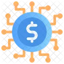 Digital Money Coin Currency Icon