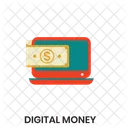 Digital Money Cryptocurrency Digital Currency Icon
