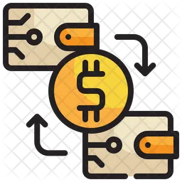 Digital Money Exchange  Icon
