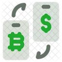 Digital money exchange  Icon
