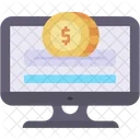Digital Money Payment Block Chain Icon