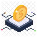 Digital Money Digital Currency Digital Dollar アイコン