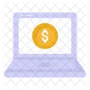 Online Money Digital Money Digital Banking Icon