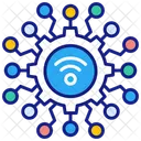 Digital network  Icon