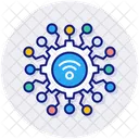 Digital network  Icon