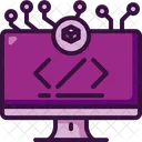 Digital Nft Digital Blockchain Icon