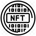 Digital Nft Binary Nft Nft Icon