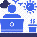Digital nomad  Icon