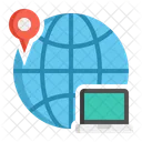 Digital Nomading  Icon