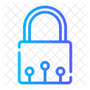 Digital Padlock Password Protection Icon