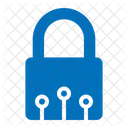 Digital Padlock Password Protection Icon