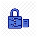 Digital Padlock Padlock Lock Icon