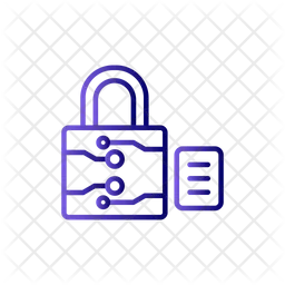 Digital Padlock  Icon