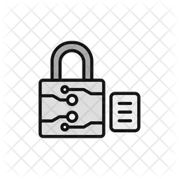 Digital Padlock  Icon