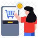 Mobile Payment Digital Payment Online Payment Icon