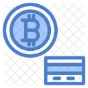 Digital Payment Bitcoin Card Payment Icon