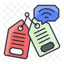 Digital price tag  Icon