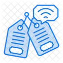 Digital price tag  Icon