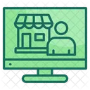 Retail Assistant Business Icon