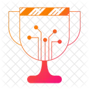 Digital Reward Trophy Icon