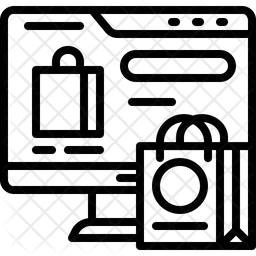 디지털 쇼핑  아이콘