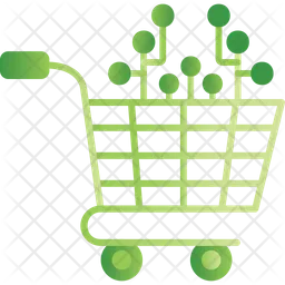 Digital Shopping  Icon