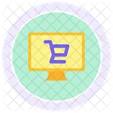 Digital shopping  Icon