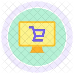 Digital shopping  Icon