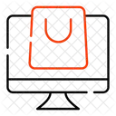 Digital Shopping  Icon