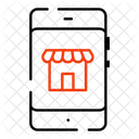Digital Shopping  Icon