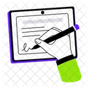 Digital Signature  Icon
