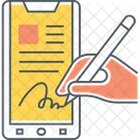 Digital Signature  Icon
