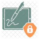 Digital Signature Signature Authentication Icon