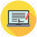 Digital Signature Electronic Secure Icon