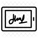Digital Signature Icon