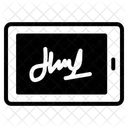 Digital Signature Signature Digital Icon