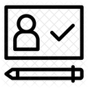 Digital Signature Signature Check Mark アイコン