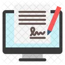 Digital signature  Icon