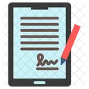 Digital signature  Icon