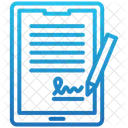Digital signature  Icon