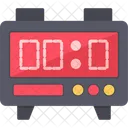 Digital Stopwatch Larm Clock Icon