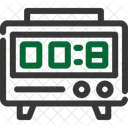 Digital Stopwatch Larm Clock Icon