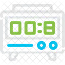 Digital Stopwatch Larm Clock Icon