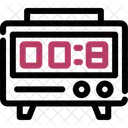 Digital Stopwatch Larm Clock Icon