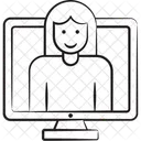 Digital student  Icon